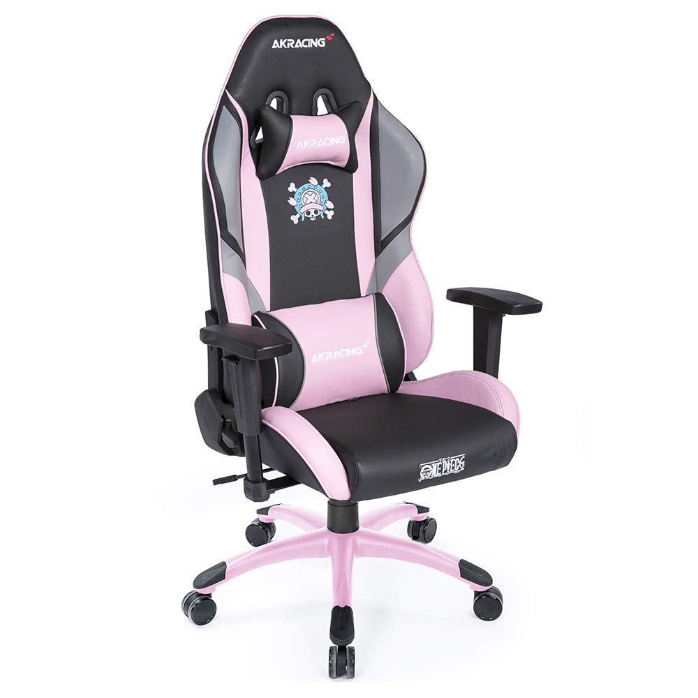 ゲーミングチェア デスクチェア ONE PIECE チョッパー ピンク ゲーミングチェア ワンピース コラボモデル 高耐久PUレザー 180度リクライニング 在宅 リモート 52972