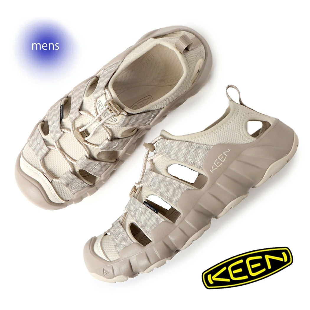 KEEN キーン メンズ ハイパーポート シューズ サンダル MENS HYPERPORT H2 BIRCH/PLAZA-TAUPE ( アウトドア ベージュ SANDAL 水陸両用 1030611