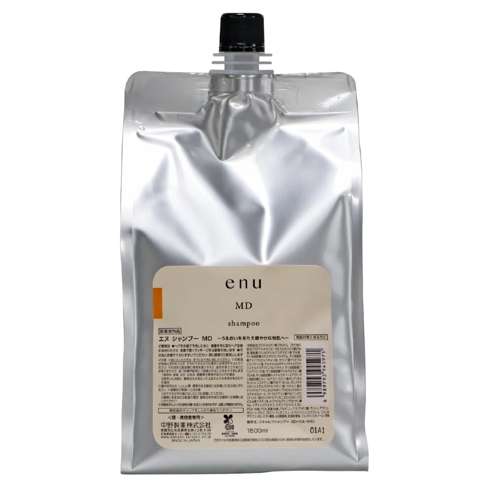 中野製薬 enu(エヌ) シャンプー MD 1500ml レフィル