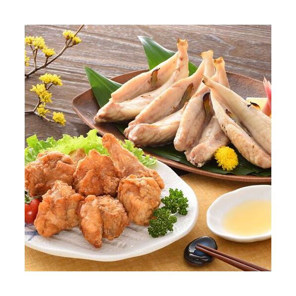 「関とら本店」 レンジで簡単ふく唐揚げとふく一夜干し詰合せ （ふぐ唐揚げ80g×2ふぐ一夜干し80g×2） / ふく ふぐ フグ からあげ から揚げ