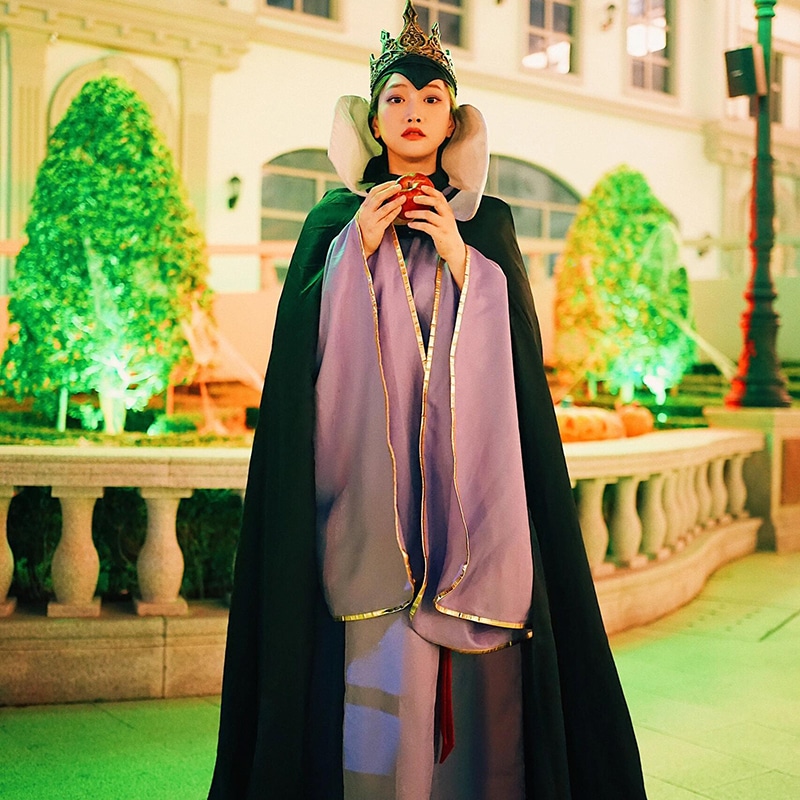ハロウィン コスプレ 衣装 マント コスチューム レディース 大人用 マント コスチューム 服 装飾 ドレス 悪の女王