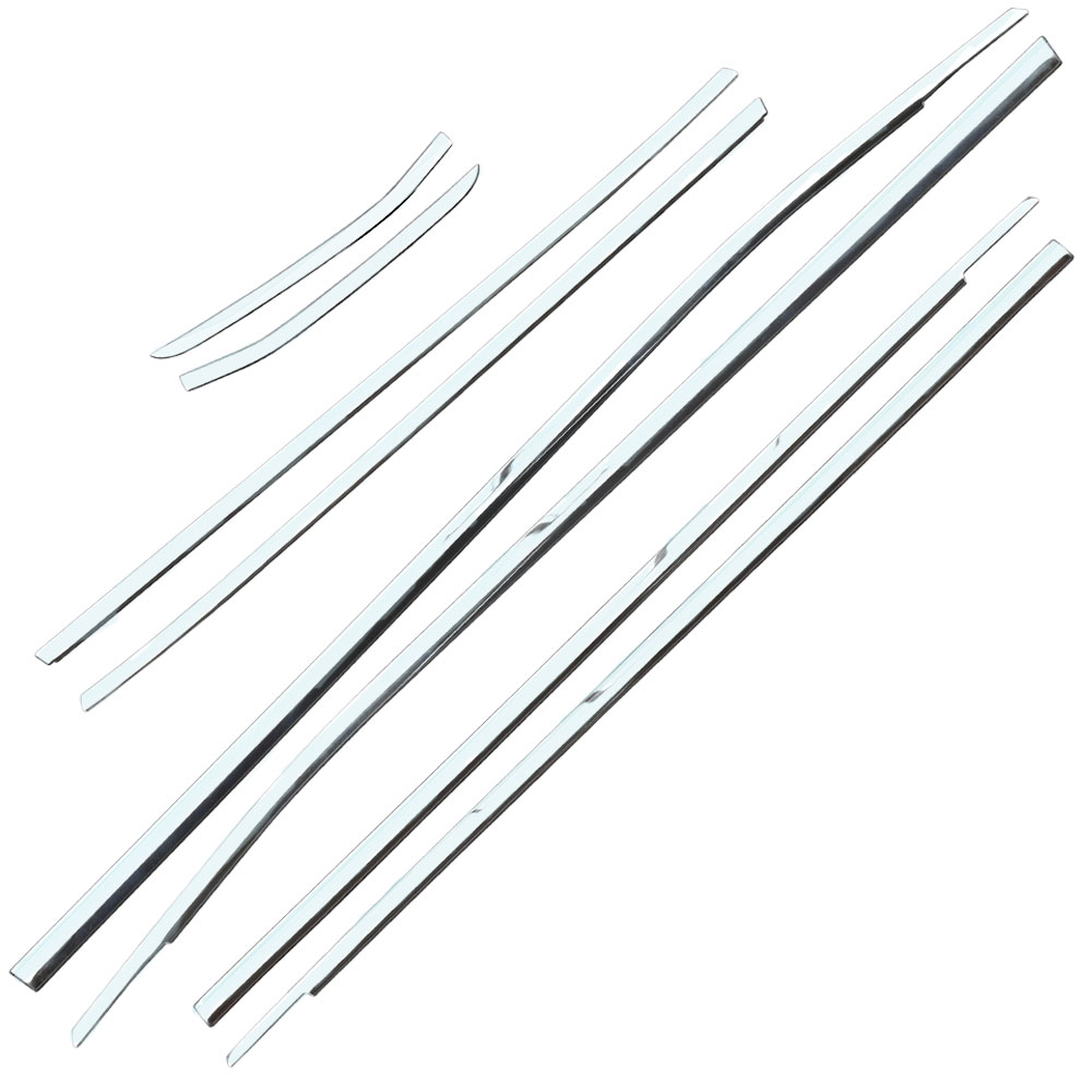 ノア ヴォクシー 80系 ウェザーストリップモール アクセサリー ウィンドウトリム 鏡面メッキ カスタム パーツ ヴォクシー80系