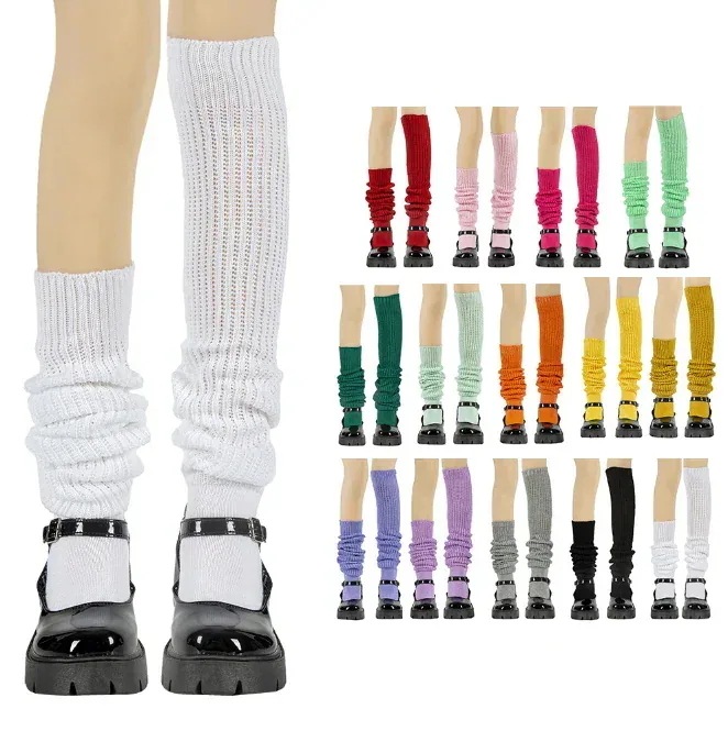 【20点セット】【急速出荷】レディース 女の子 ハイソックス リブ 入学 60cm丈 120cm丈 ルーズソックス スクール ソックス ジュニア くしゅくしゅ靴下 靴下 制服 コスプレ 子供 女子高生 22,594円