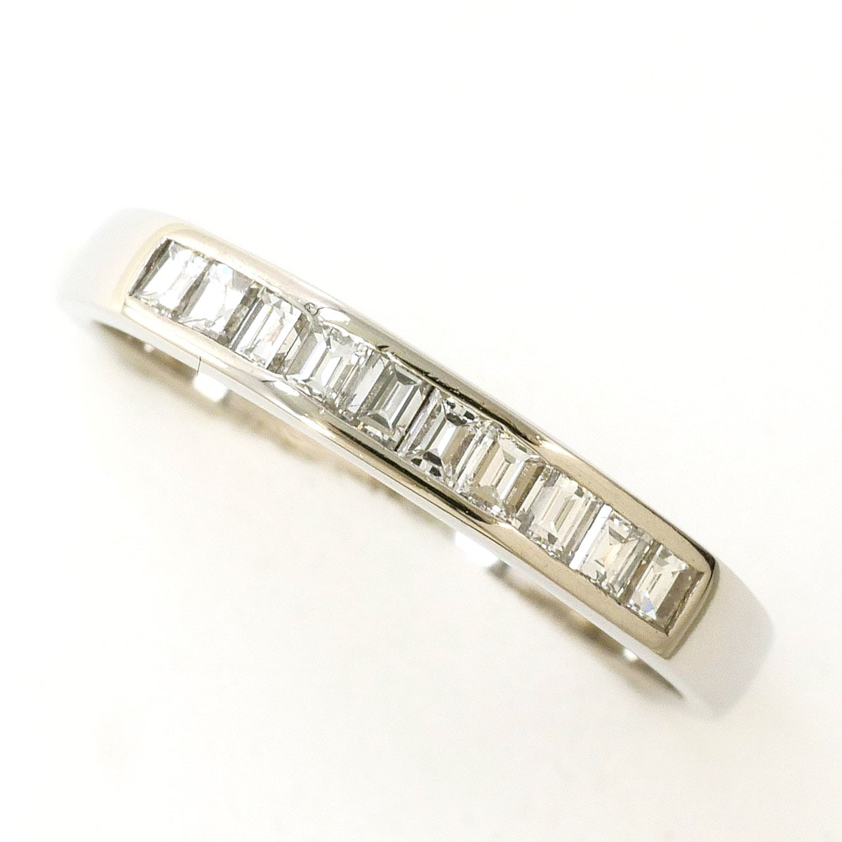 PT900 プラチナ リング・指輪 10.5号 ダイヤモンド 0.30ct 総重量約2.8g 中古