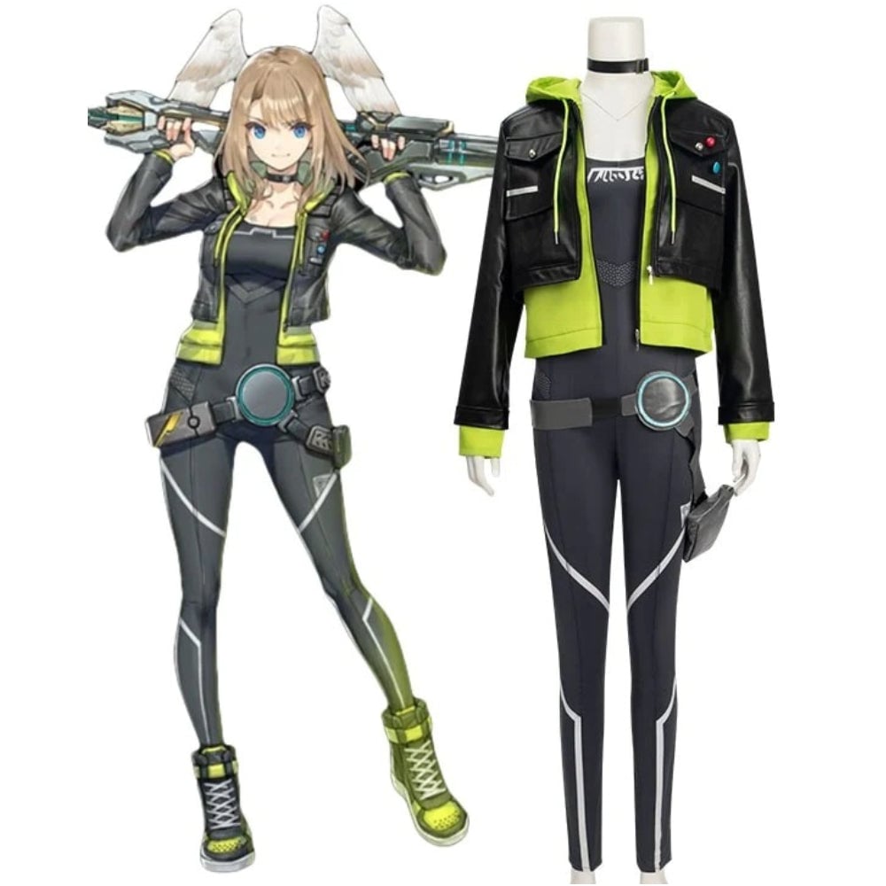 Xenoblade-Eunieコスプレ衣装,デラックスなノアの衣装,ハロウィーンのカーニバルの衣装,カスタムサイズ