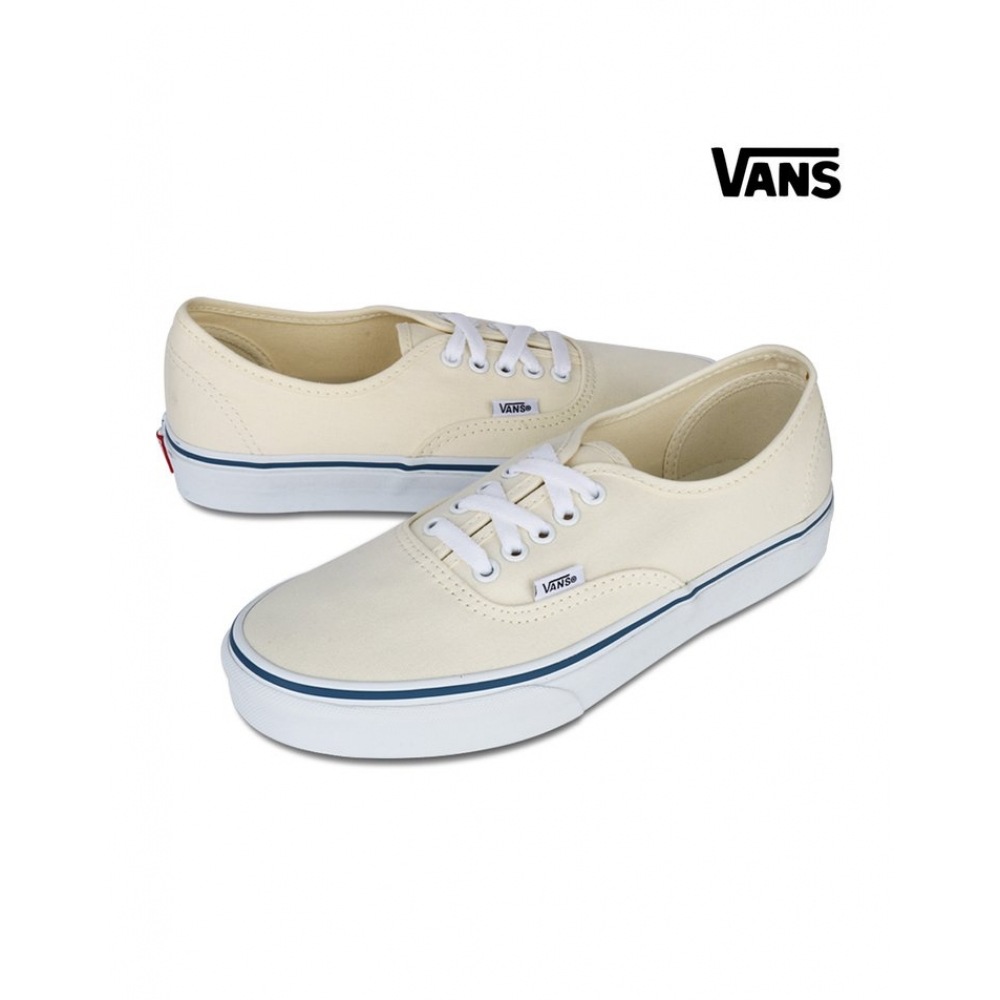 バンズスニーカーコアクラシックオーセンティックスニーカーアイボリー VN000EE3WHT