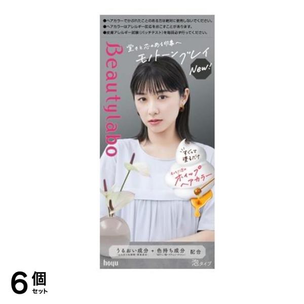 ビューティラボ ホイップヘアカラー モノトーングレイ 1組入 6個セット