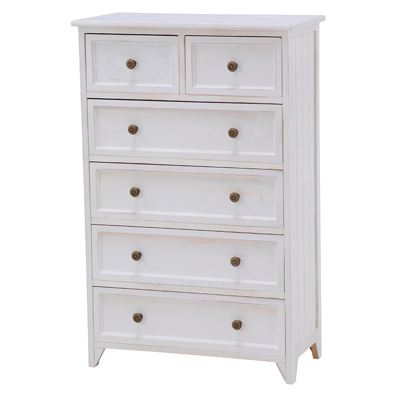 サイドボード リビング 北欧 収納 脚付き おしゃれ 白 タンス チェスト 5段