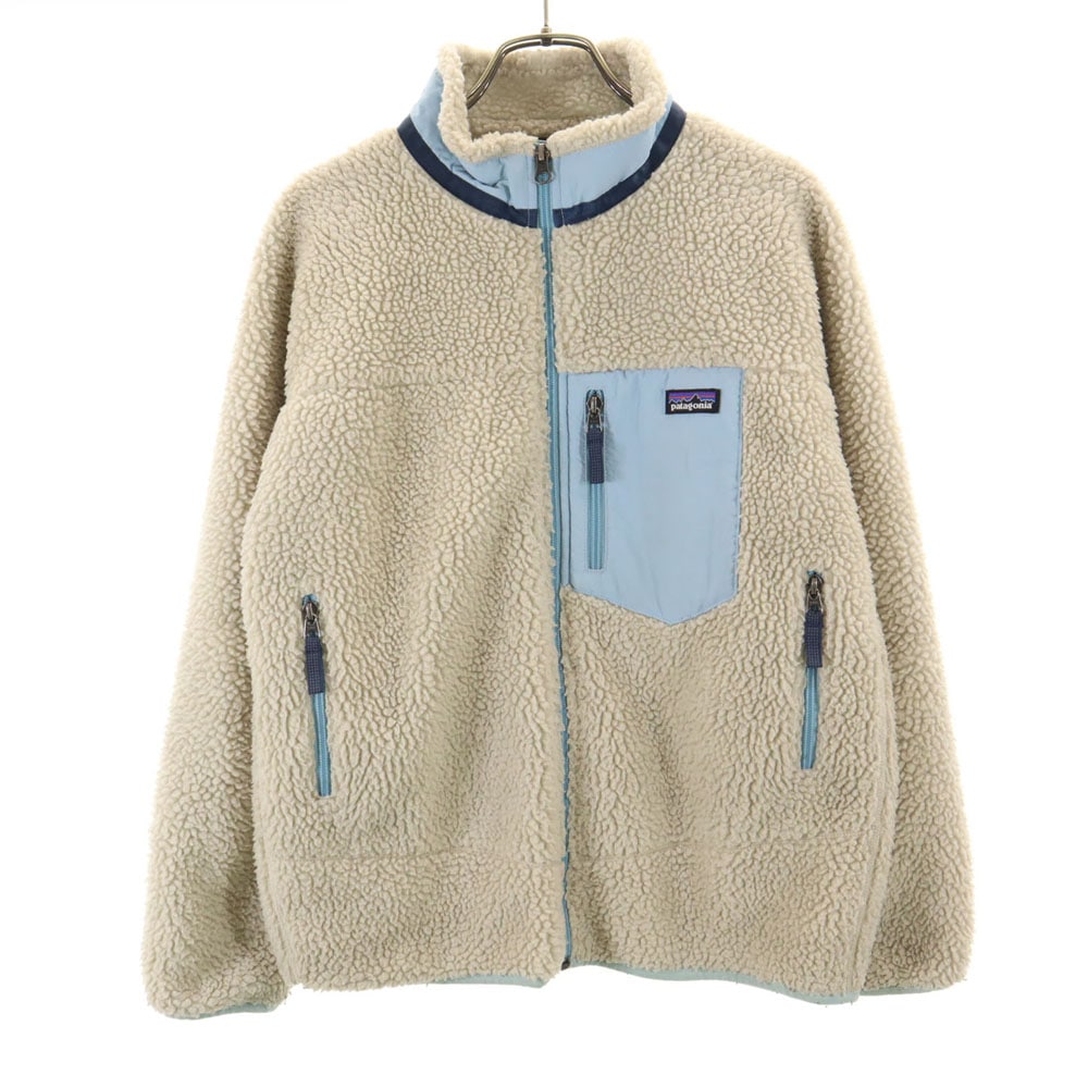 アウトドア 65625FA19 レトロX フリースジャケット XL ベージュ キッズ