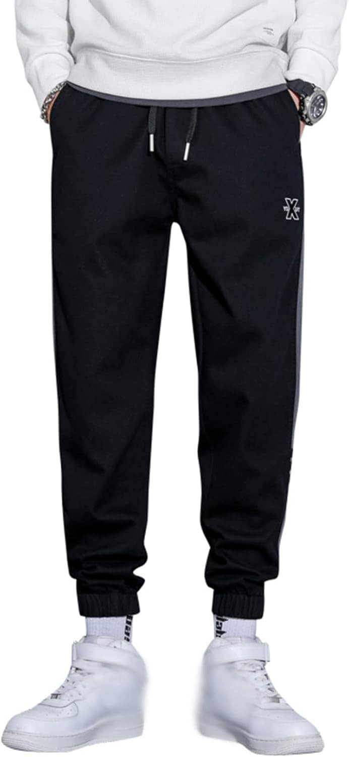 チノパン ジャージズボン メンズ ロングパンツ カジュアルパンツ テーパード 大きいサイズ 韓国 おしゃれ パッチワーク レター刺繍 通気性 スポーツ ストリート 汗染み防止 着心地が良い