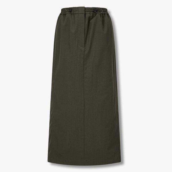 カジュアルバンディングロングスカート (9105432222CT)