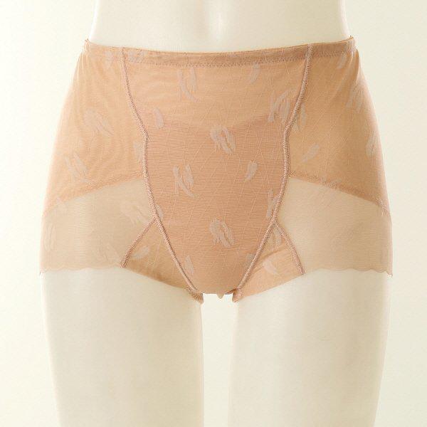 []VGRM140Sミディアムタイプの製品で涼しく着用できる薄くて透明な素材の三角ガードル