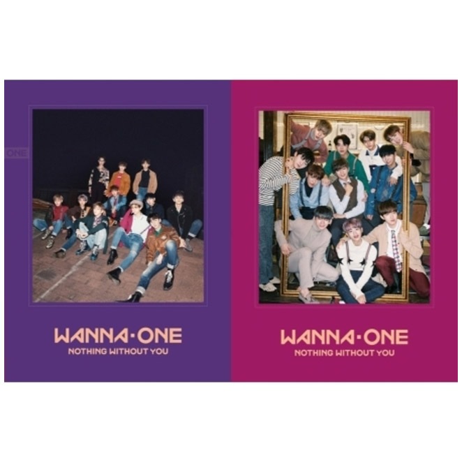Wanna One 1-1=0 (NOTHING WITHOUT YOU) ツビウォン 2種セット/
