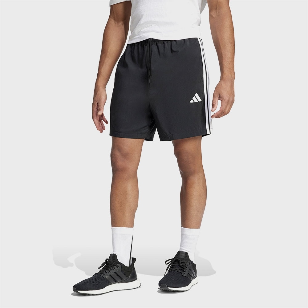 アディダスエッセンシャルズ 3S チェルシーショーツ-ブラック:ホワイト/ JE6436
