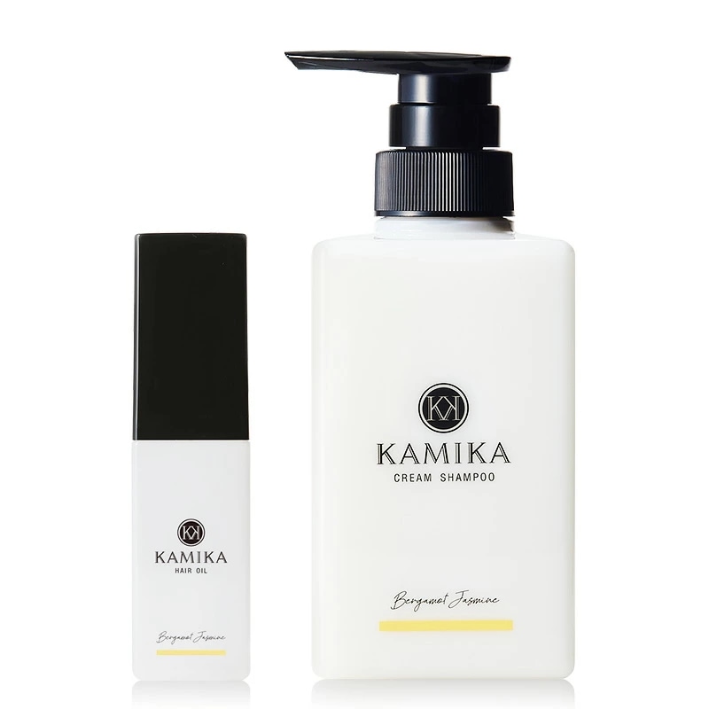 クリームシャンプー＆ヘアオイル セット ベルガモットジャスミンの香り