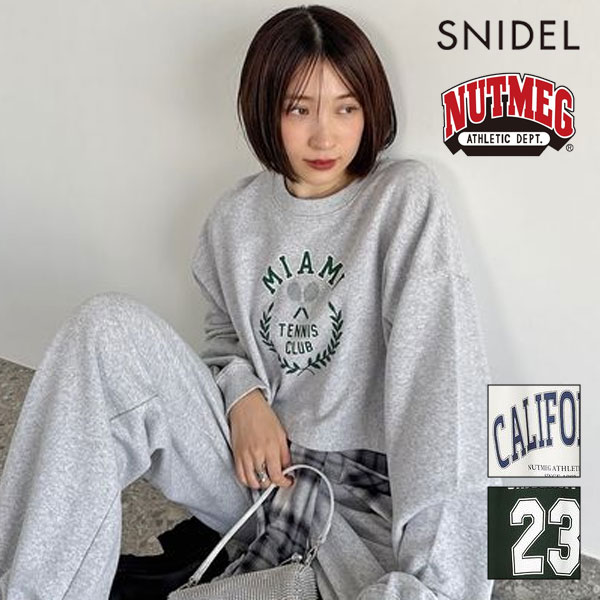 【NUTMEG】コラボクロップドTシャツ