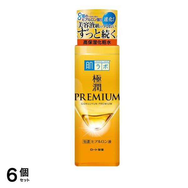 肌ラボ 極潤プレミアム ヒアルロン液 170mL (本体ボトル) 6個セット