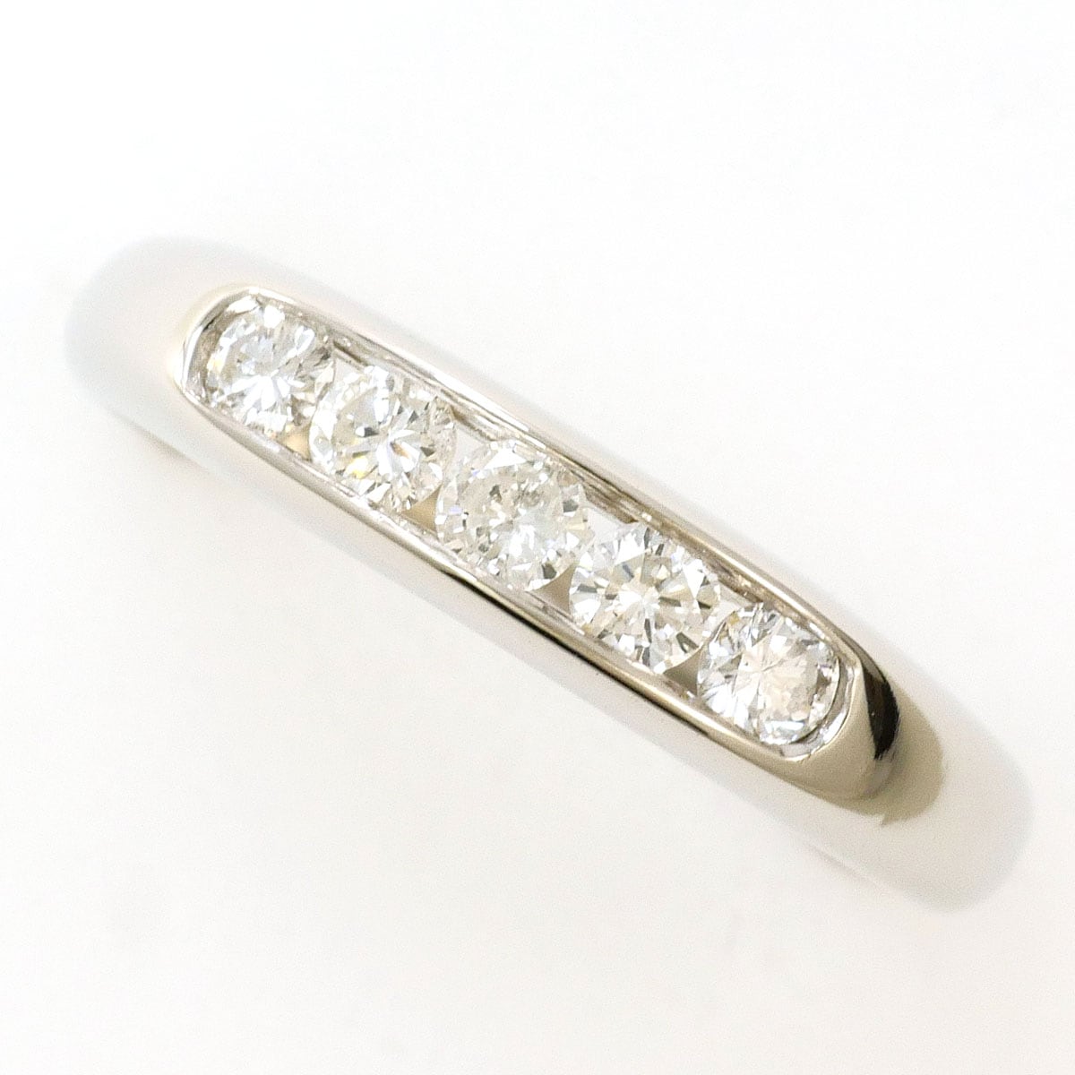 PT900 プラチナ リング・指輪 11号 ダイヤモンド 0.30ct 総重量約4.3g 中古