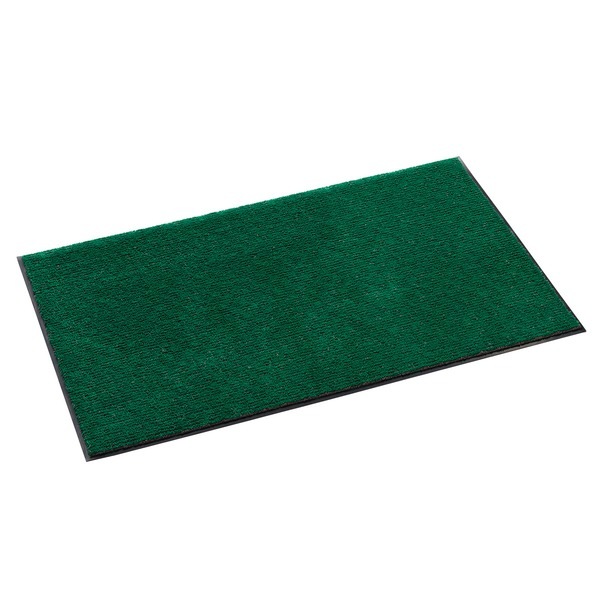 (まとめ) 雨天用マット フロアマット ×2セット グリーン 600×900mm 除塵性 吸水性 抗菌加工 ニューテラレイン 屋内用