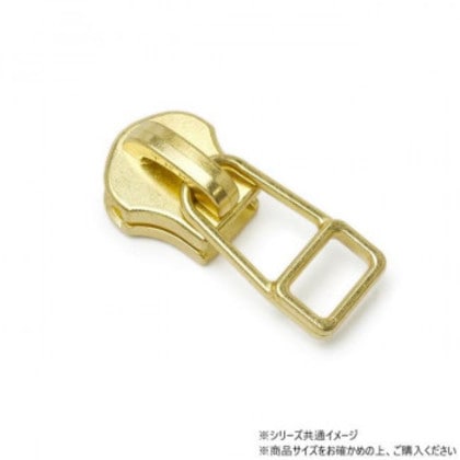 YKKまとめ売り 金属ファスナー用 スライダーのみ 10号 DFDHR ゴールド 100ヶ PY6034