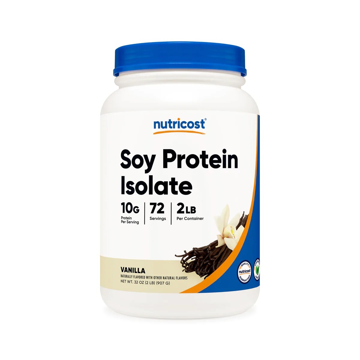 [USA] Nutricost ニュートリコスト Soy Protein Isolate Vanilla (2 LB)