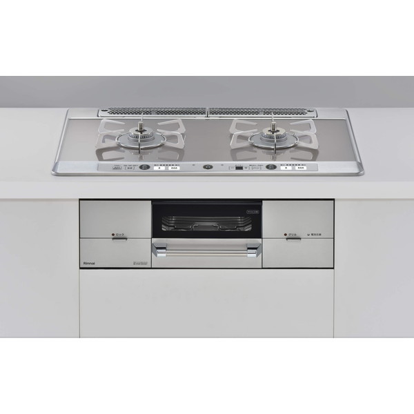 RHS721W26S11RAVR-13A シルバー ユーディアエフ [ビルトインガスコンロ (都市ガス用2口右強火力タイプ幅75cm)]