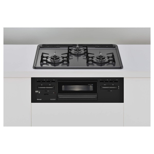 RS31M5H2SABW-LP ダークグレー メタルトップシリーズ [ビルトインガスコンロ (プロパンガス用両側強火力幅60cm)]