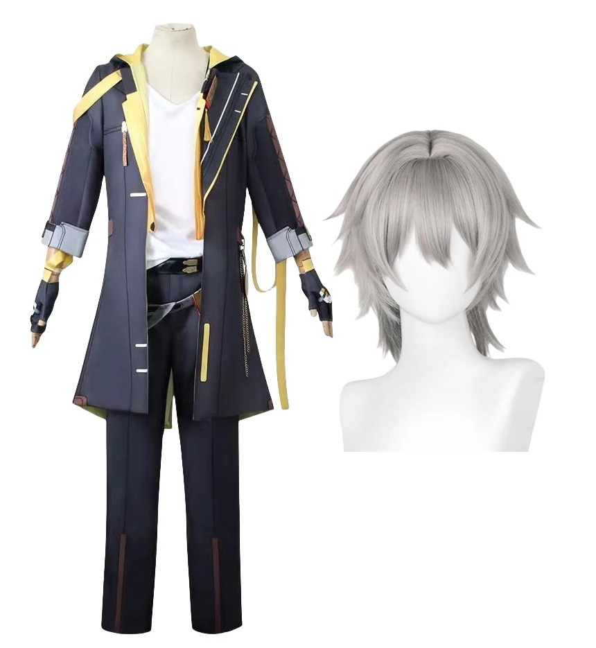 コスプレ衣装 主人公 炎 ウィッグ付き 崩壊：スターレイル イベント パーティー 変装 演出服 クリスマス パーティー