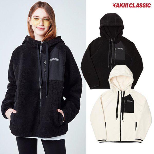ブークレフリースフード付きジップアップ 男女共用