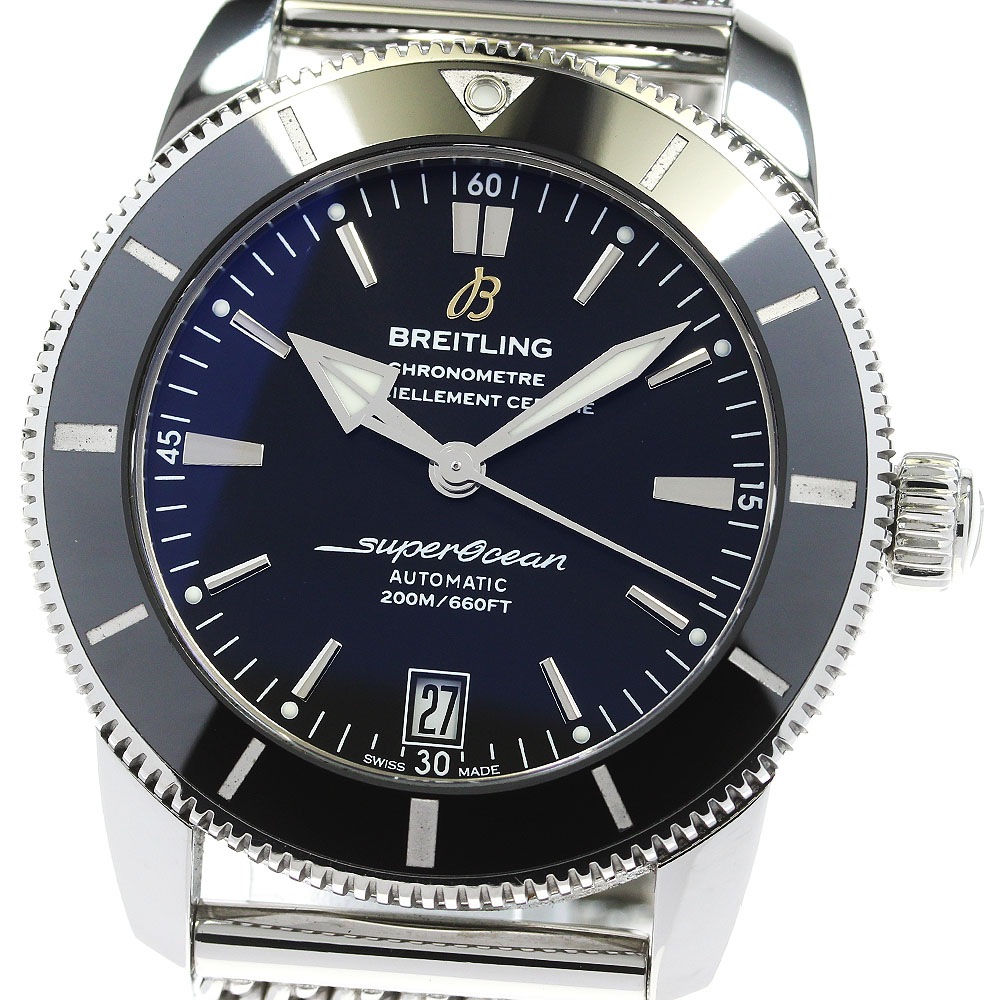 ブライトリング BREITLING AB2010 スーパーオーシャン ヘリテージ デイト 自動巻き メンズ 美品 _836892【中古】