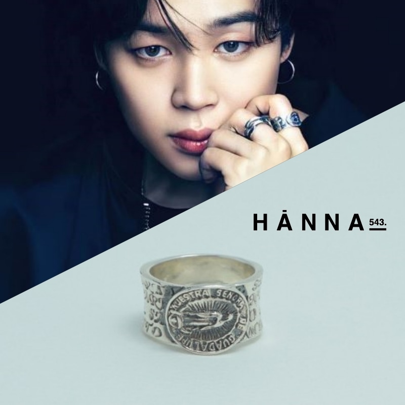 【HANNA543】 R12 RING BTS JIMIN着用 リング 韓国の人気