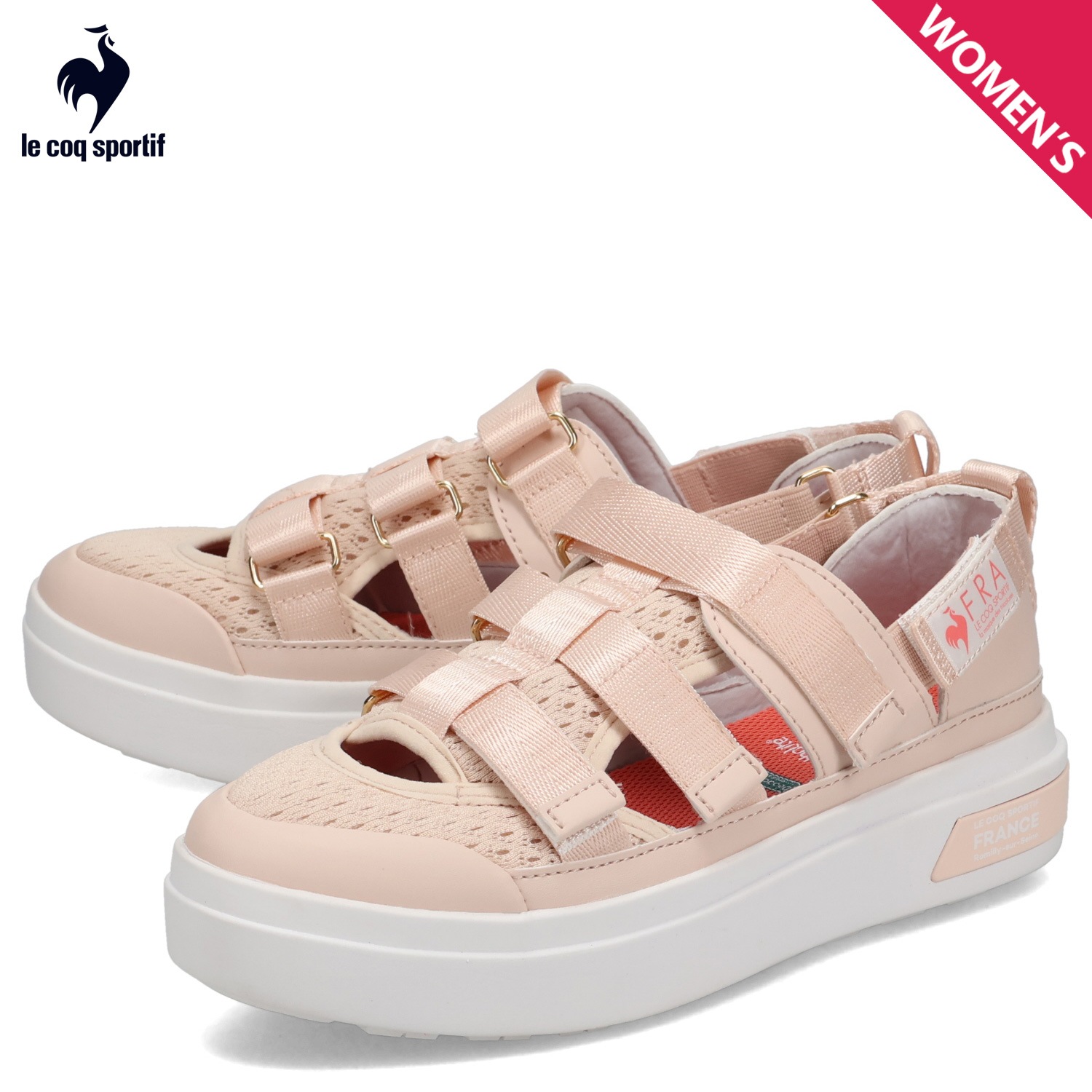 スニーカー LA セーヴル PF BLT レディース 厚底 ピンク QL3XJC35SP