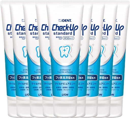 ライオン チェックアップ スタンダード 135G CHECK-UP STANDARD 医薬部外品 × 10本