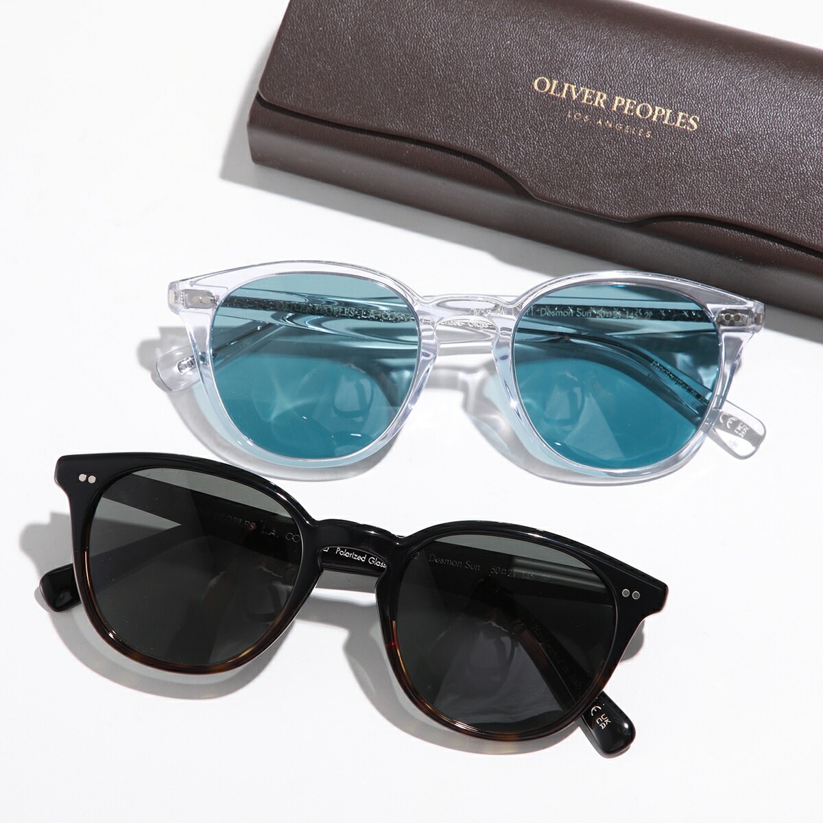 OLIVER PEOPLES オリバーピープルズ サングラス Desmon Sun デスモンサン OV5454SU レディース ポラライズドレンズ 偏光 ウェリントン フルリム カラー2色