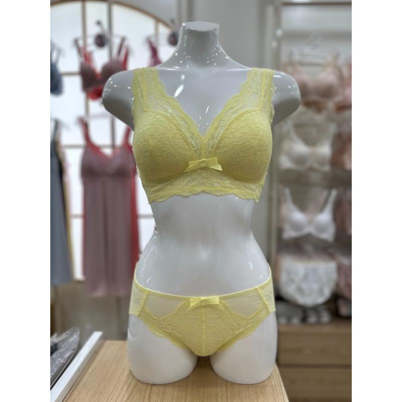 バーバラ レース 三角 モールド ブラレットセット (LEM) ABR4442 ABP4442 (スターフィールド コエックス)