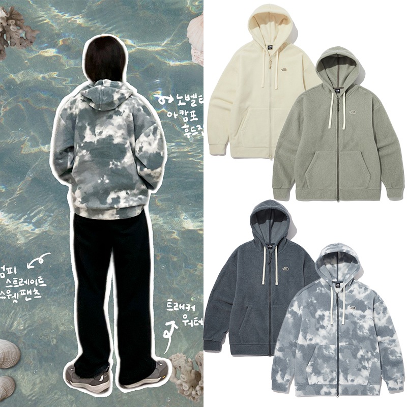 TNF NOVELTY ACAMPO HOOD ZIP UP 人気商品 カップルアイテム 23FW