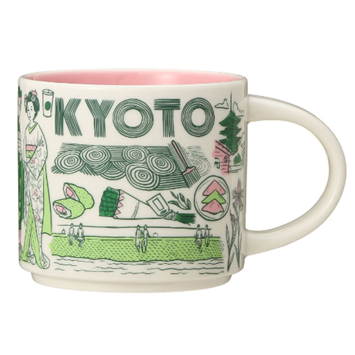 コーヒー スタバ 日本限定 京都 限定 ステンレスボトル Been There Series マグKYOTO414ml KYOTO 着物 舞子 芸者 鴨川 kyoto 地域限定 ご当地限定 白 ホワイ 5,309円