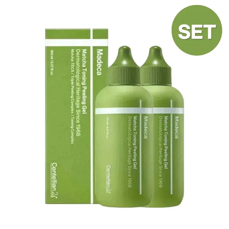 【東国製薬】 Centellian24 マデカ抹茶トーニングピーリングジェル, 150ml, 2個