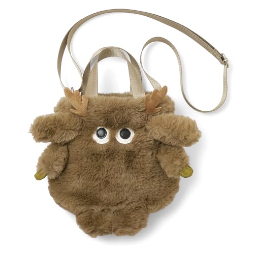 [ルートート] 1253 フェイクファー 動物モチーフ タテ型 ショルダー付き ミニ トートバッグ EU BR 2way クリプテッド B (04 Jackalope)