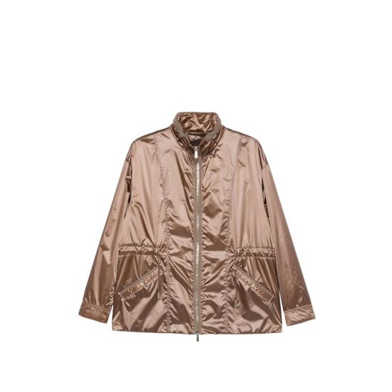 MOORER Women Bomber Jackets A100747 EOLIA HC CAMME BROWN