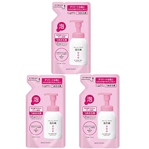 【セット】 持田ヘルスケア コラージュ Collage フルフル泡石鹸 ピンク つめかえ用 210mL 3個セット 【医薬部外品】 4,800円