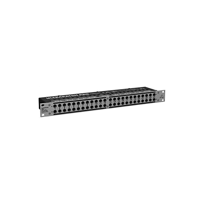 Behringer パッチベイ 3モード バランス入力 パッシブ PX3000 Slvr/Blk
