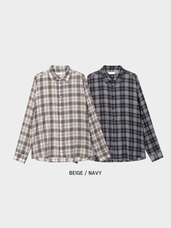 409 ローマチェックシャツ