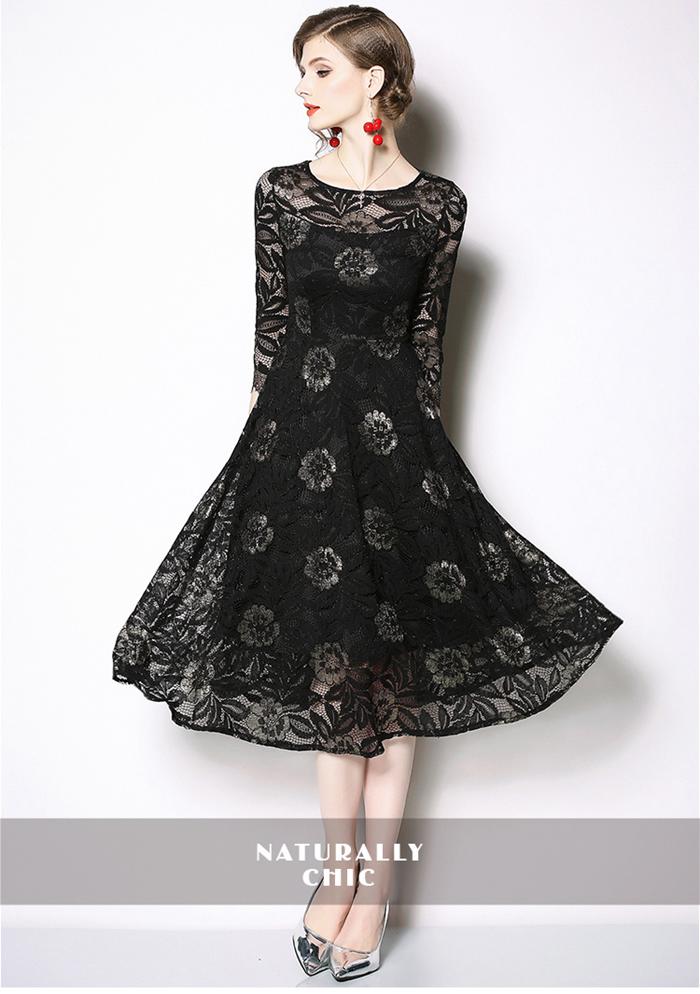 【送料無料】披露宴 お呼ばれ 二次会 大きいサイズ ドレス 大人 フレア 体型カバー フォーマルドレス ワンピース