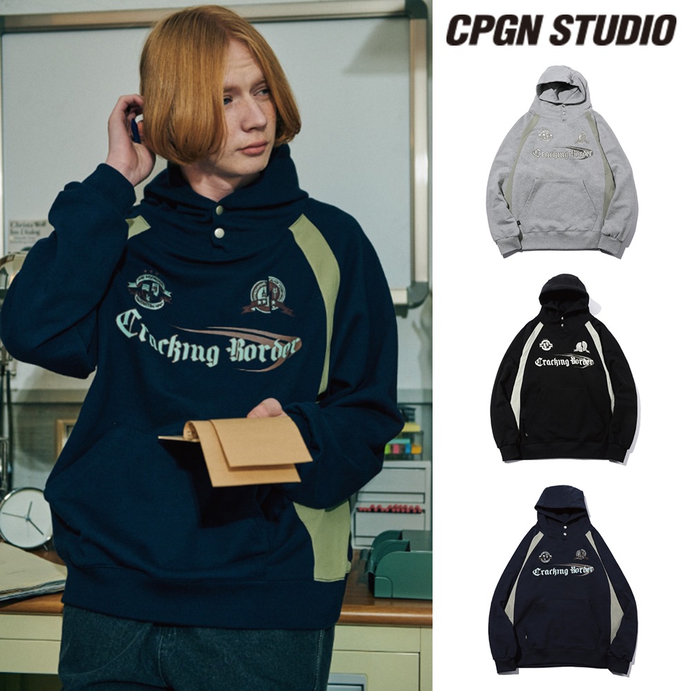 【CPGN STUDIO】 Cracking Snap Raglan Hood