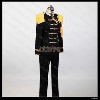 Axis Powers ヘタリア 日本 黒軍服 3巻欧州車事情 コスプレ衣装 コスプレ衣装 COS 高品質 新品 Cosplay アニメ コスチューム