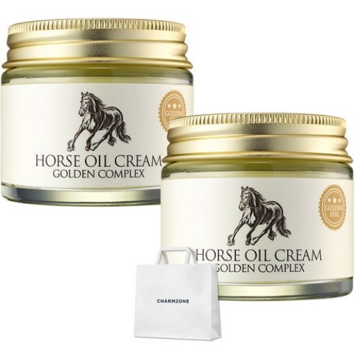 馬油 ゴールデン コンプレックスクリーム 70ml x 2個 (鎮静/弾力/保湿/栄養供給/活力/しわ防止)