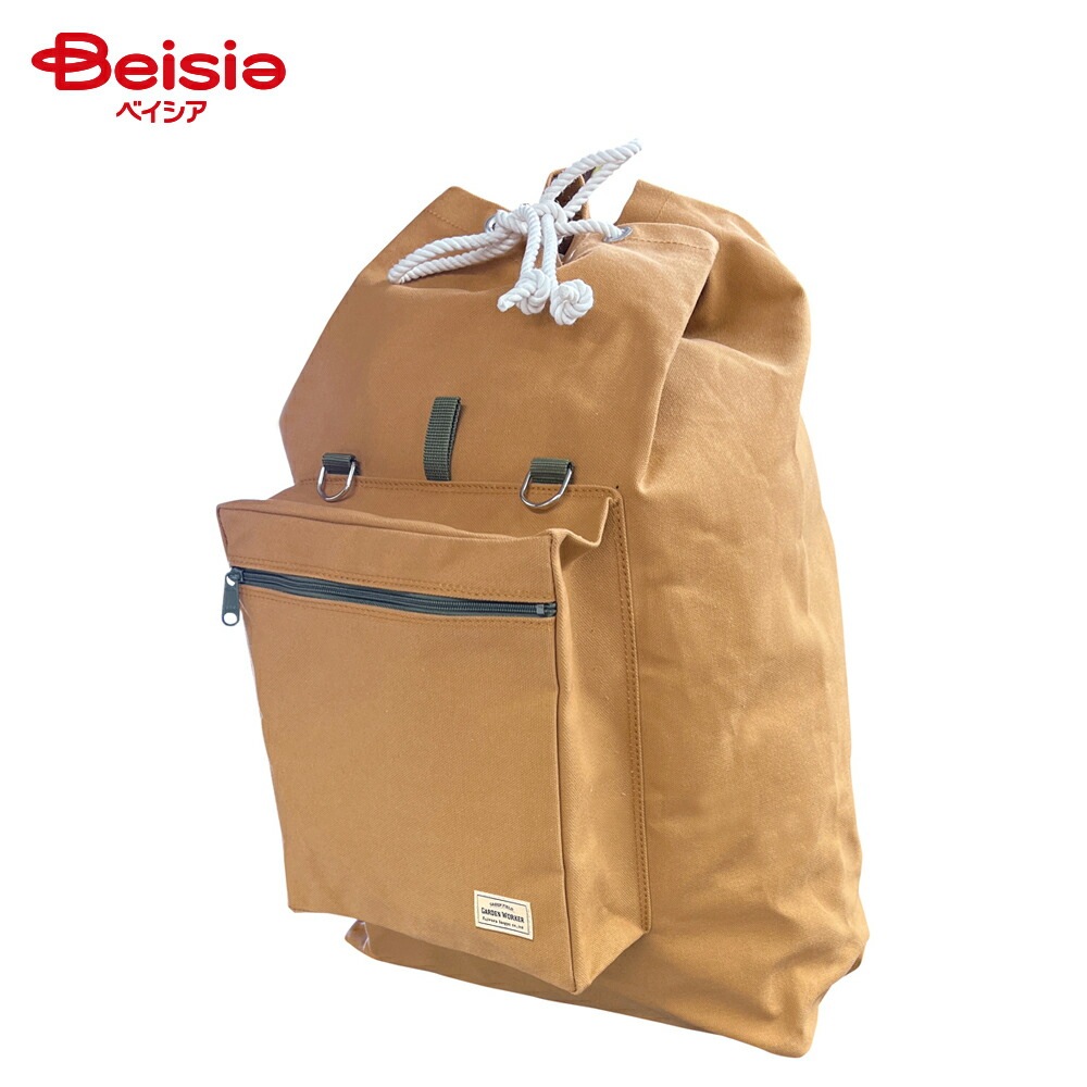 千吉 収穫レジャーリュック brown