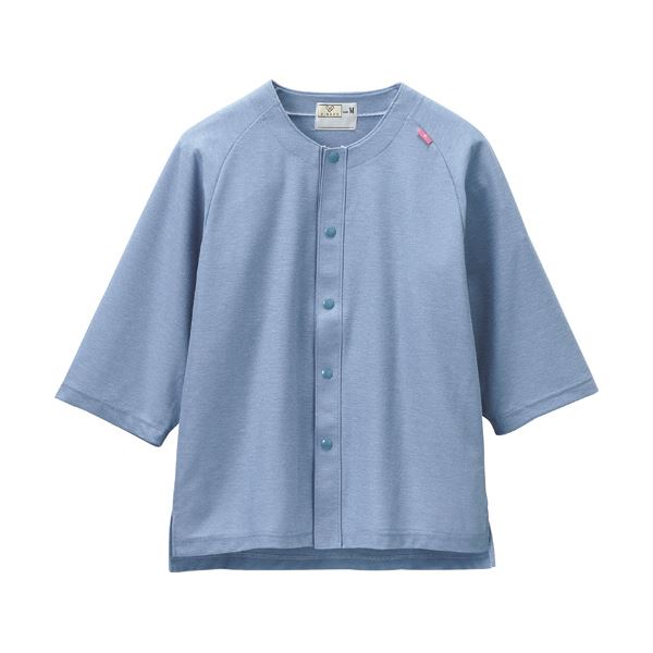 カラーレスシャツクレープ防縮ニット ラベンダー Sサイズ CR807-83-S 1着 7,915円