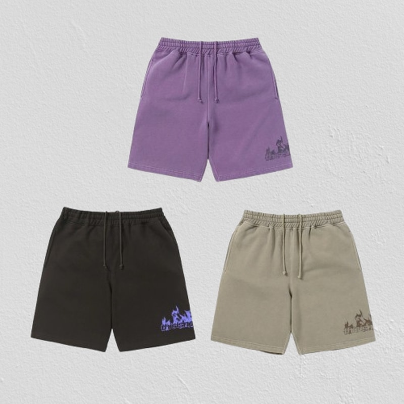 Flame Sweatshort ナイロン・パンツ